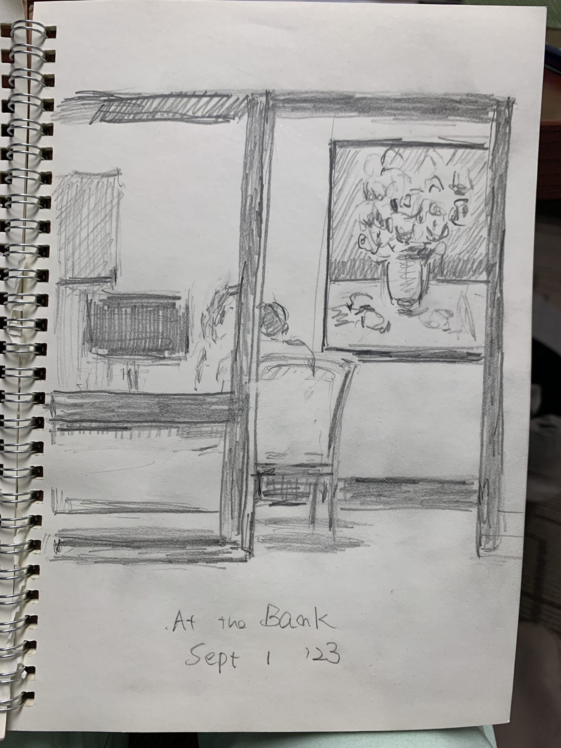 At the Bank